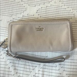 Kate Spade Light Taupe Wristlet